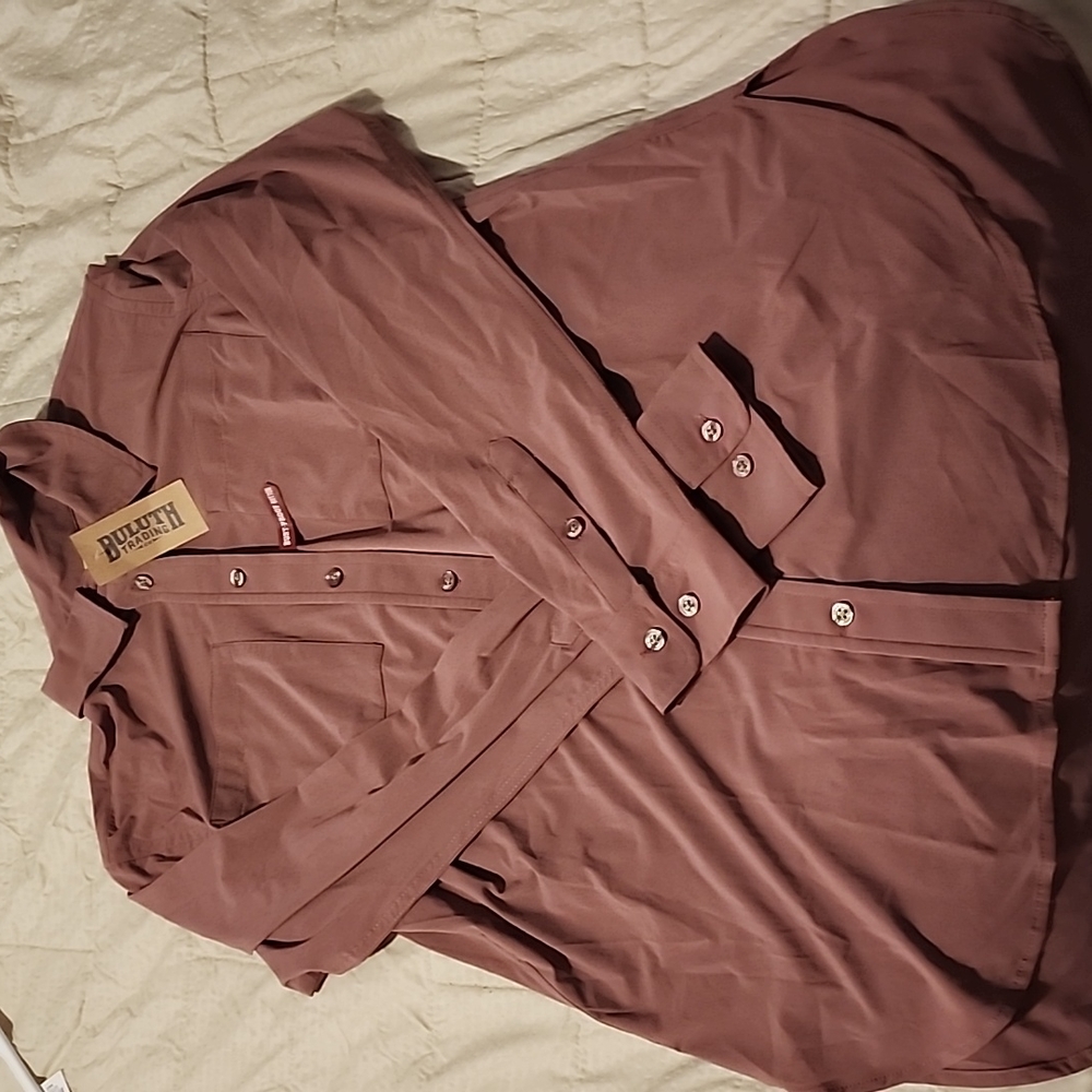 Duluth Trading Co. Button Down Shirt